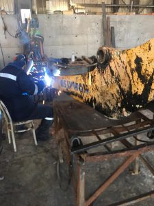 WA320 Loder Bomu Tadilat Kaynağı