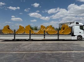 CAT336 – CAT349 – CAT374 Kovalarının Teslimatı Gerçekleştirildi