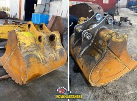 Komatsu PC290 Ekskavatör Kovası Tadilatı Tamamlandı