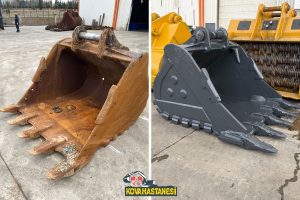 Ekskavatör Kova tadilatı