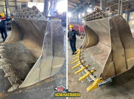 Volvo L150 Loder Kovası Tadilatı Tamamlandı