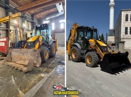JCB 3CX Açılır Kapanır Kova Tadilatı Tamamlandı
