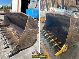 CAT950 Loder Kovası Tadilatı Tamamlandı